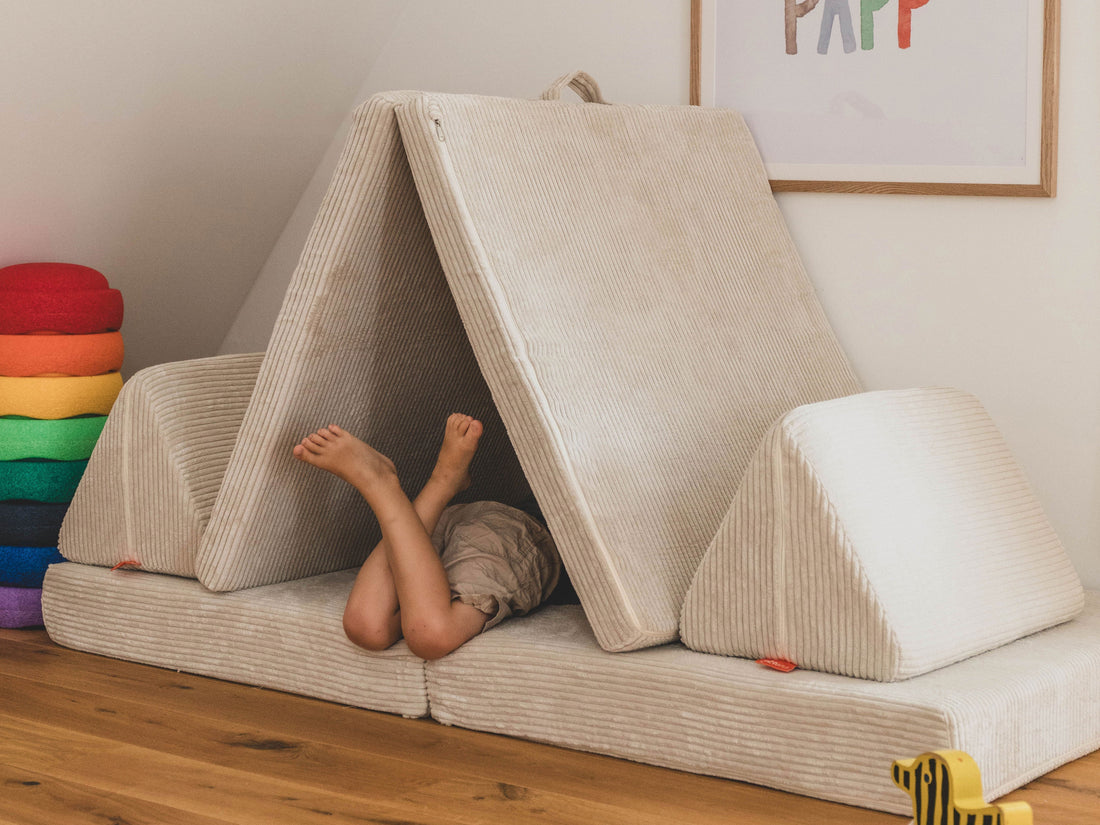 Atrask naujieną – Funzy: kūrybiškos žaidimų sofos ir sėdmaišiai vaikams