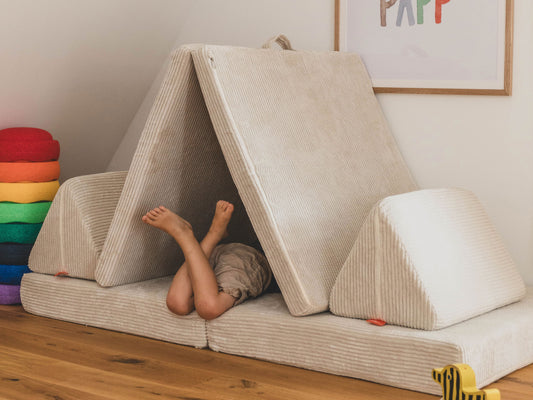 Atrask naujieną – Funzy: kūrybiškos žaidimų sofos ir sėdmaišiai vaikams