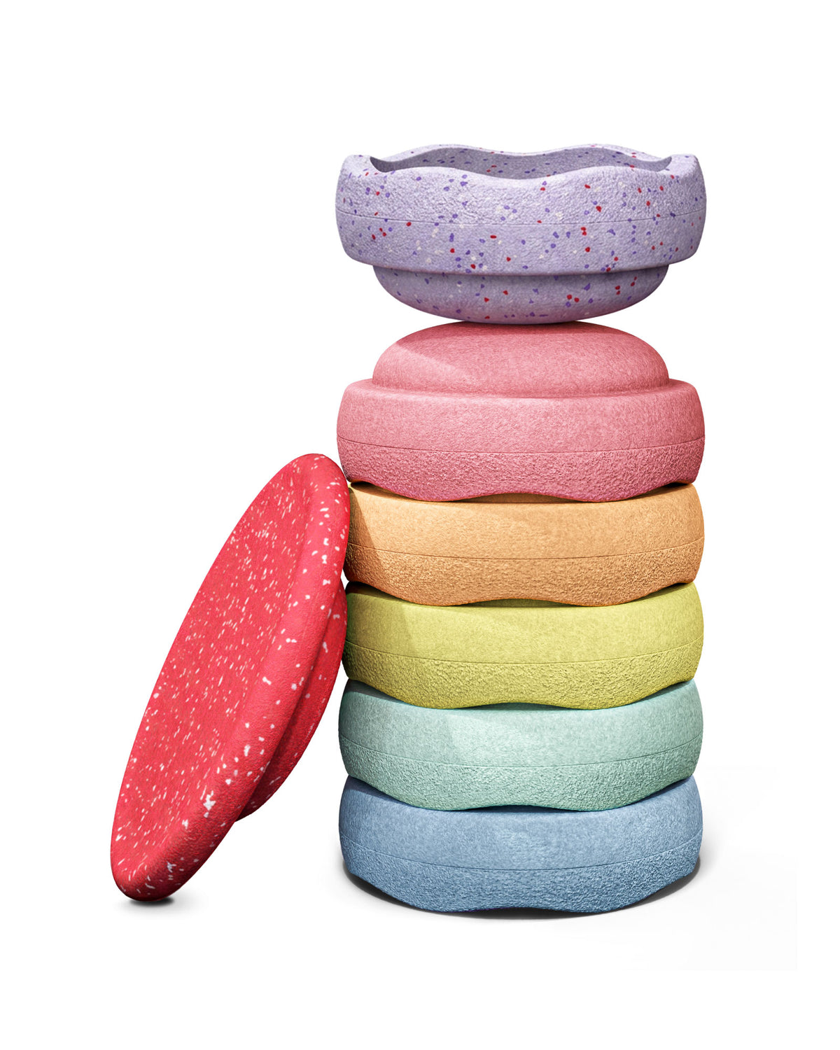 Stapelstein® Winter Special Rainbow rinkinys | Riboto leidimo