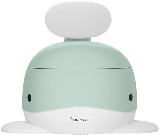 Kindsgut naktipuodis vaikams „Banginis“ – patogus, tvarus ir žaismingas