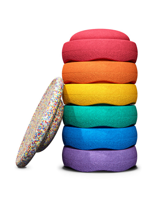 Stapelstein Original Rainbow rinkinys su balansine lenta