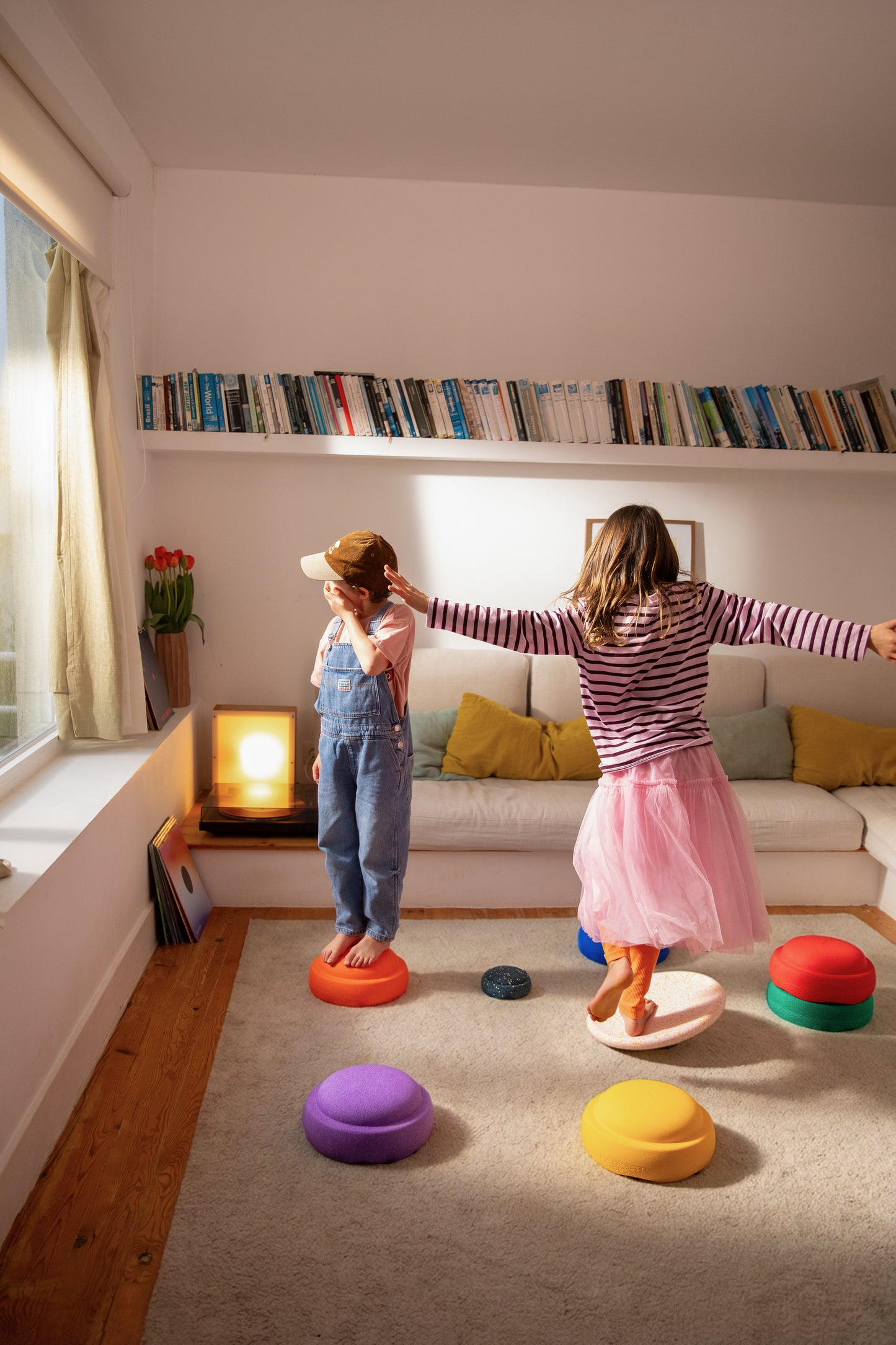 Stapelstein Spring Rainbow rinkinys - Stapelstein Mini dovanu