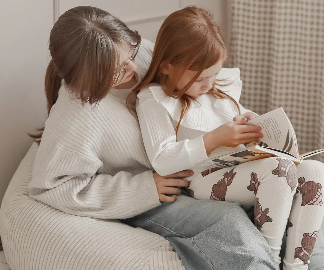 FUNZY Poilsio rinkinys – žaidimų sofa + sėdmaišis vaikams